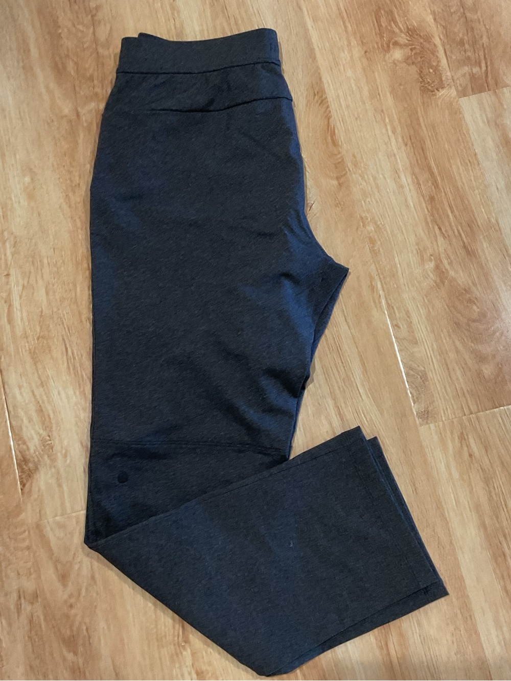 lululemon men’s gray athletic stretch gym casual workout pants large pocket